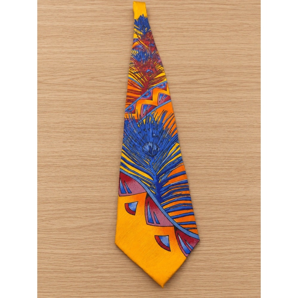 Rush Limbaugh NO BOUNDARIES Collection Men's Silk Tie ~ Abstract ~ Multicolor!